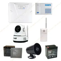 پکیج دزدگیرکلاسیک با چشمی بیسیم ودوربین مداربسته بی سیم اسفیورد Z210