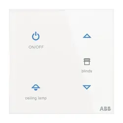 کلید چهار پل لمسی هوشمند ABB مدل TB/U4.4.1-CG - شرکت مهندسین هوشمند سازی کارن