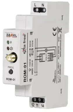 ماژول گیرنده بیسیم 1 کاناله - تجهیزات خانه هوشمند - شرکت مهندسین هوشمند سازی کارن