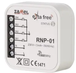 ماژول رابط بیسیم 4 کانال - تجهیزات خانه هوشمند - شرکت مهندسین هوشمند سازی کارن