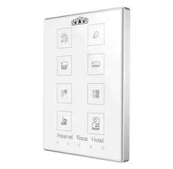 کلید لمسی هوشمند KNX مدل Touch-MyDesign - شرکت مهندسین هوشمند سازی کارن