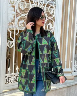 مانتو کتی طرح کوک دوزی