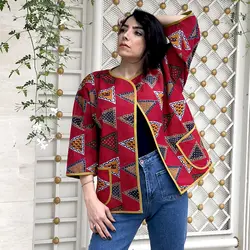 مانتو کتی باتیک طرح کوک دوزی