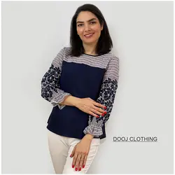 شومیز یاخما برنات طرح گل