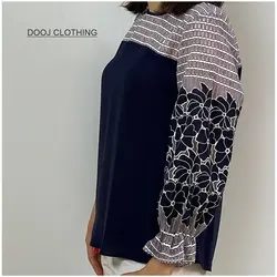 شومیز یاخما برنات طرح گل