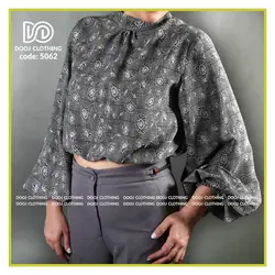 نیم تنه حریر با آستر کد 5065