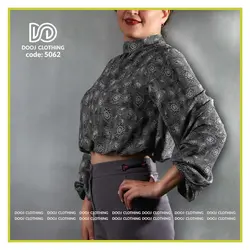 نیم تنه حریر با آستر کد 5065