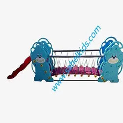 پل معلق خرسی با سرسره ,ساحل کیدز تولید کننده وفروش آنلاین تجهیزات خانه بازی ومنازل