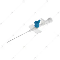آنژیوکت کاتولا آبی با سرسوزن گیج 22 و طول 25 میلی متر Blue Angiocatheter Cathula 22G