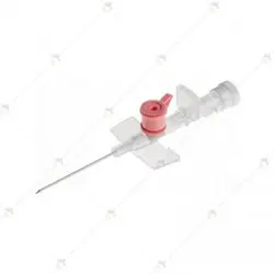 آنژیوکت کاتولا صورتی با سرسوزن گیج 20 و طول 32 میلی متر Pink Angiocatheter Cathula 20G