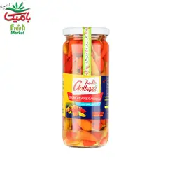 ترشی بچه فلفل گلباز  500 گرمی