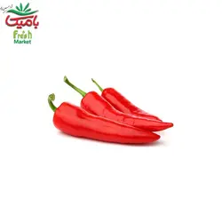 فلفل مکزیکی ارگانیک مزرعه سالم