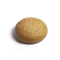نان همبرگر کنجدی چاودار بامیکا