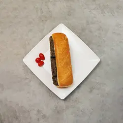 ساندویچ کوکو سبزی بامیکا