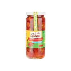 ترشی هالوپینو قرمز گلباز 500 گرمی