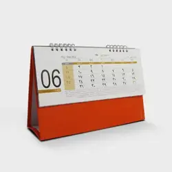 تقویم رومیزی طرح طبیعت
