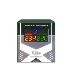 استابلایزر ولتاژ رله ای TBM تک فاز مدل TBM AVR RANGER 3K/S - استابلایزر یو پی اس تابلو برق دیزل ژنراتور