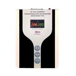 استابلایزر ولتاژ سروموتور TBM تکفاز مدل TBM STB GOLDEN 12K/DS - استابلایزر یو پی اس تابلو برق دیزل ژنراتور
