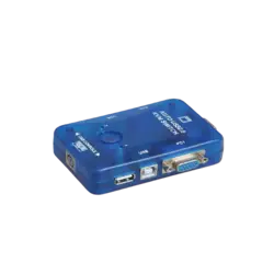 کی وی ام یو اس بی با قابلیت نصب 2 دستگاه به یک مانیتوربه همراه 3 پورت یو اس بی و یک پی اس 2