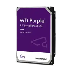 هارد اینترنال بنفش وسترن 4 ترابایت/  H.D.D WESTERN DIGITAL 4TB PURPLE