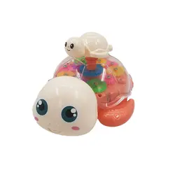 لاکپشت موزیکال و چراغدار