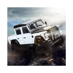 ماشين كنترلي Land Rover سفيد