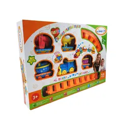 قطار بازي موزيكال طرح حيوانات