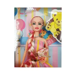 ست عروسك باربي همراه سگ