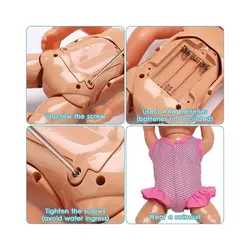 عروسک دختر شناگر