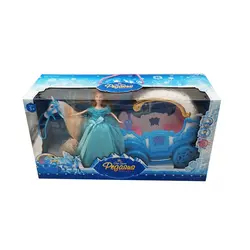 ست كالسكه موزيكال و چراغدار به همراه باربي