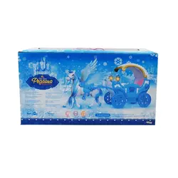 ست كالسكه موزيكال و چراغدار به همراه باربي