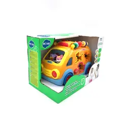 اسباب بازی اتوبوس لگوئی موزیکال هولی تویز مدل988