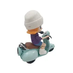 دختر وسپا سوار موزیکال چراغدار