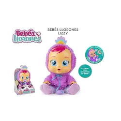 عروسک گریه کن لباس بنفش