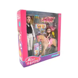 عروسک باربی با اسب