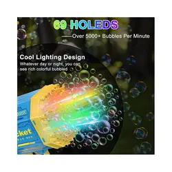 تفنگ حباب ساز شارژی Rocket