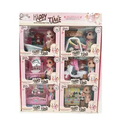 مینی عروسک با اکسسوری Happy Time