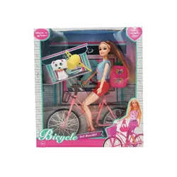 عروسک باربی دوچرخه سوار