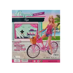 عروسک باربی دوچرخه سوار