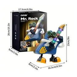اسباب بازی موزیکال مدل مستر راک