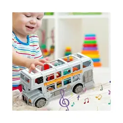 اسباب بازی اتوبوس موزیکال و چراغدار