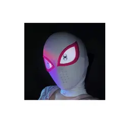 ماسک صورت گوئن عنکبوتی با چشمان چراغ دار