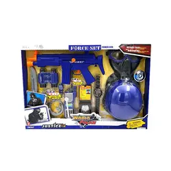 ست تفنگ پلیس همراه با کلاه