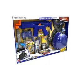 ست تفنگ پلیس همراه با کلاه