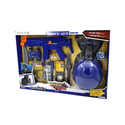 ست تفنگ پلیس همراه با کلاه