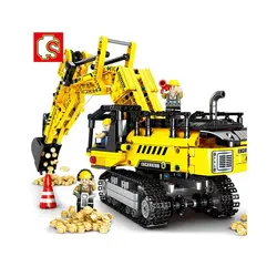 ساختنی لگو بیل مکانیکی