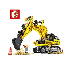 ساختنی لگو بیل مکانیکی