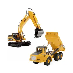 ماکت فلزی بیل مکانیکی و دام تراک