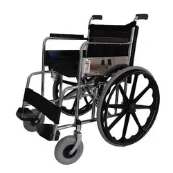 ویلچر اورسایز تقویت شده استیل تاشو برند JTS مدل 874B