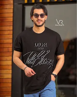 تیشرت قواره دار ( طرح برجسته DIOR )